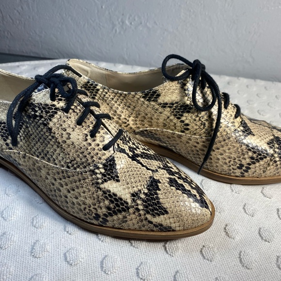COLE HAAN Modern Classic Oxford - Python Printed Leather - Picture 14 of 16